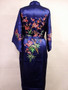 Women's Silk Robe Gown Novelty