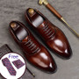 mens formal shoes genuine leather