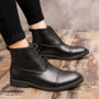 Leather Casual Shoes High Top