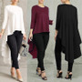 Pleated Long Sleeve Shirt