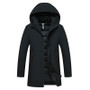 Men's Zipper and Hat Casual Clothes