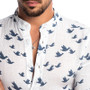 Mens Fashion Casual Duck Printed Shirts