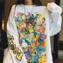 Pikachu Print Shirts Plus Size