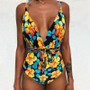 Swimming sunflower swimsuit