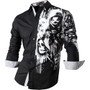 Casual Fashion Long Sleeve Slim Fit Shirt