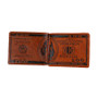  US Dollar Bill Wallet Brown Leather 