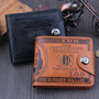 US Dollar Bill Wallet Brown 