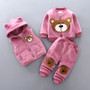 3 Pcs Autumn Winter Baby Clothing Sets 