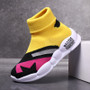  Kids High Top Socks Shoes 4 Boys 