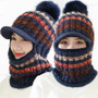  Pom Pom Fashion Wool Thickening Hat Collars