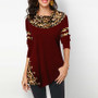  Button Cotton Womens Tops And Blouses