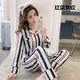 Winter Long Sleeve Print Cute Sleepwear