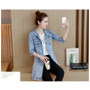 casual  jeans jacket women B454