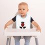Copy of kjs Embroidered Baby Bib
