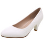  High Soft Leather Pointed Toe Office Shoes Pumps