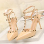 Fashion Sandals Office Dress White Black Shoes