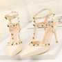 Fashion Sandals Office Dress White Black Shoes