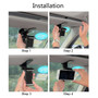 Universal Car Sun Visor Phone Holder 360 Degree Rotation Automobiles 