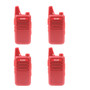 4PCS WLN Mini Walkie Talkie KD-C1 UHF 400-470Mhz  Handheld Two Way Radio Station Communication Transceiver Ham Radio