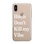 Positive Good Vibe Happy Trust Funny Quote Soft Phone Case Fundas