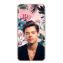 One Direction Harry Styles Pink Flowers Soft TPU Phone