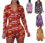  print rompers jumpsuit for women 
