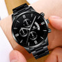 Men Luxury Black Sport Watches
