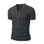 Casual Tops Henley Shirts