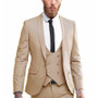 Mens Well-dressed Solid Color Business Tuxedo Suits 