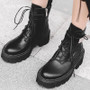 women Gothic punk street boots