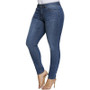 Paris Fashion  Ladies elastic Jeans plus big size, 4XL to 7XL 