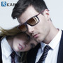  Aluminum Temple Shades Black Glasses for Lady