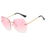  Colors Cat Eye Ocean Lens Eyewear For Female UV400