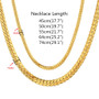 Collares 7MM womens Chain Jewelry