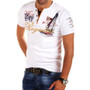 . Men's Fashion Personality Cultivating Shirt