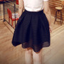 skirt ladies Black/White Ball Gown