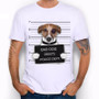 Men High Quality  dog Tops Hipster Tees pa890