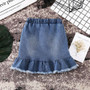  Jean Skirt Casual Mini Skirt