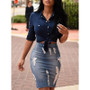 Straight Pencil Skirt For Women