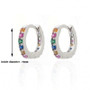 Stud Thin Hoops Gift