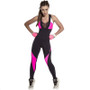 KJ women Polyester Feminina Workout Jumpsuit