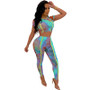 New Tie Dye Summer Two Piece Set