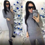 Women Tracksuit Knitted Matching Sets