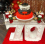 70 cake table