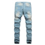 K J .Quality men's  Denim fashion  stone jeans