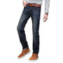 K J Quality men's  Denim fashion  .stone jeans