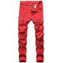 ..K J .Quality men's  Denim fashion  stone jeans