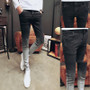 //K J Quality men's  Denim fashion  stone jeans
