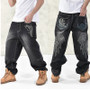 K J Quality men's  Denim fashion  stone jeans''