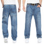 K J Quality men's  Denim fashion  stone jeans''